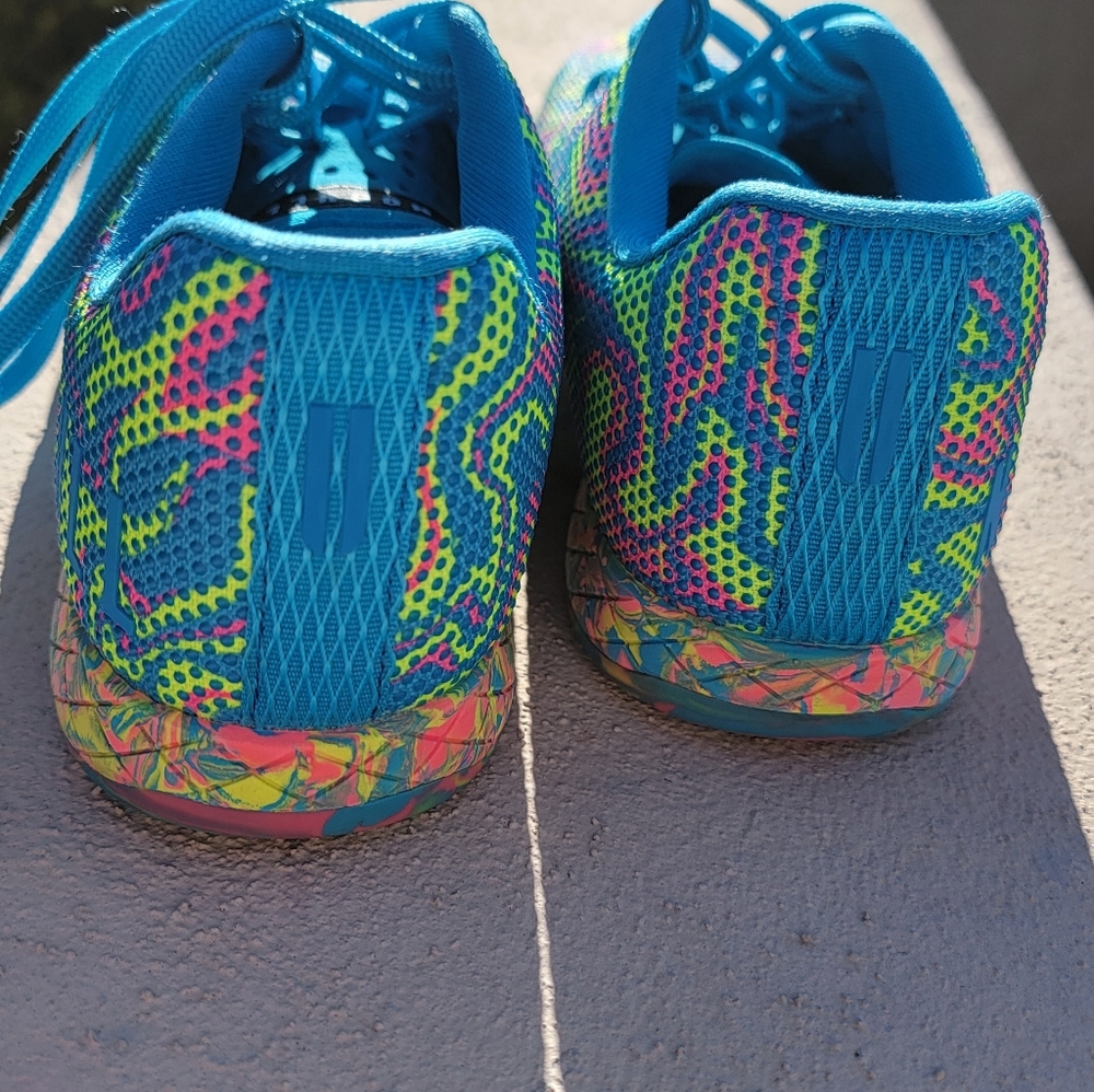 NOBULL EUC Women's Vibrant Swirl Design OG Trainers W8.0 - Picture 3 of 9